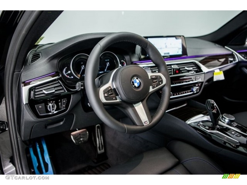 2017 5 Series 540i Sedan - Black Sapphire Metallic / Black photo #5