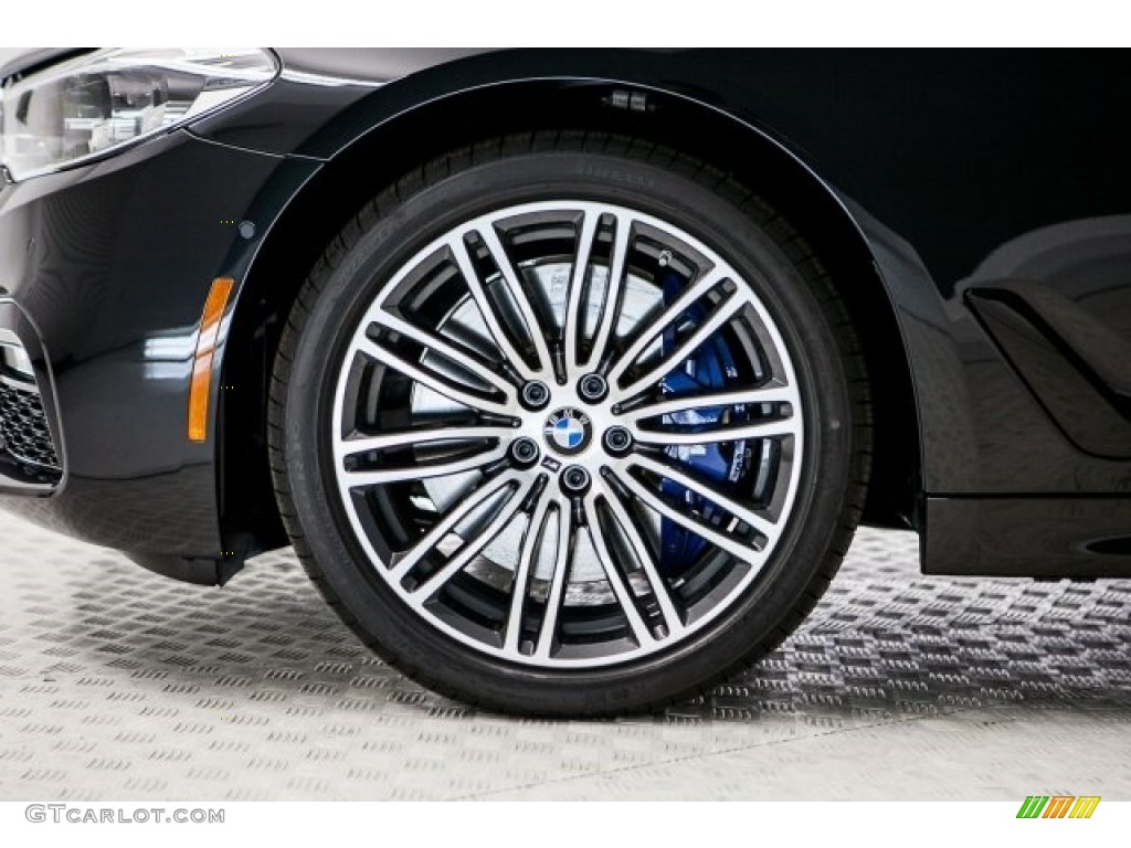 2017 5 Series 540i Sedan - Black Sapphire Metallic / Black photo #9