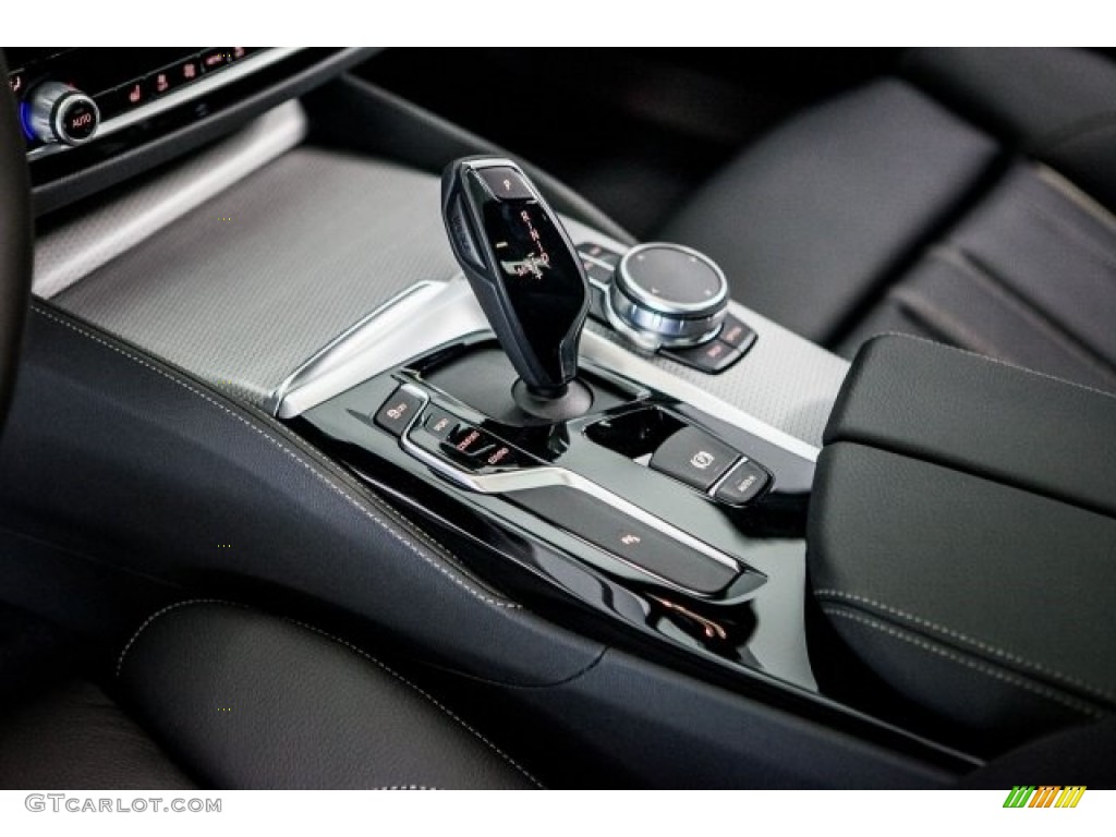 2017 5 Series 540i Sedan - Carbon Black Metallic / Black photo #7