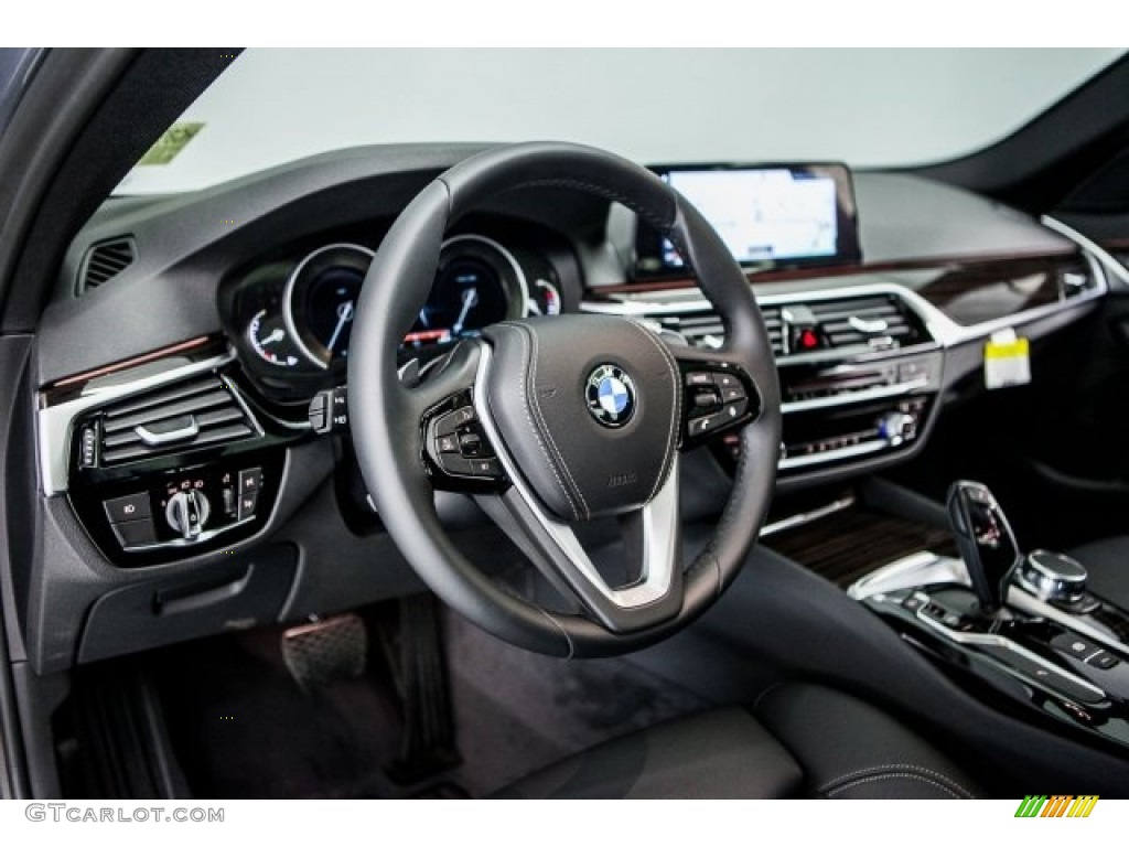 2017 5 Series 530i Sedan - Bluestone Metallic / Black photo #5