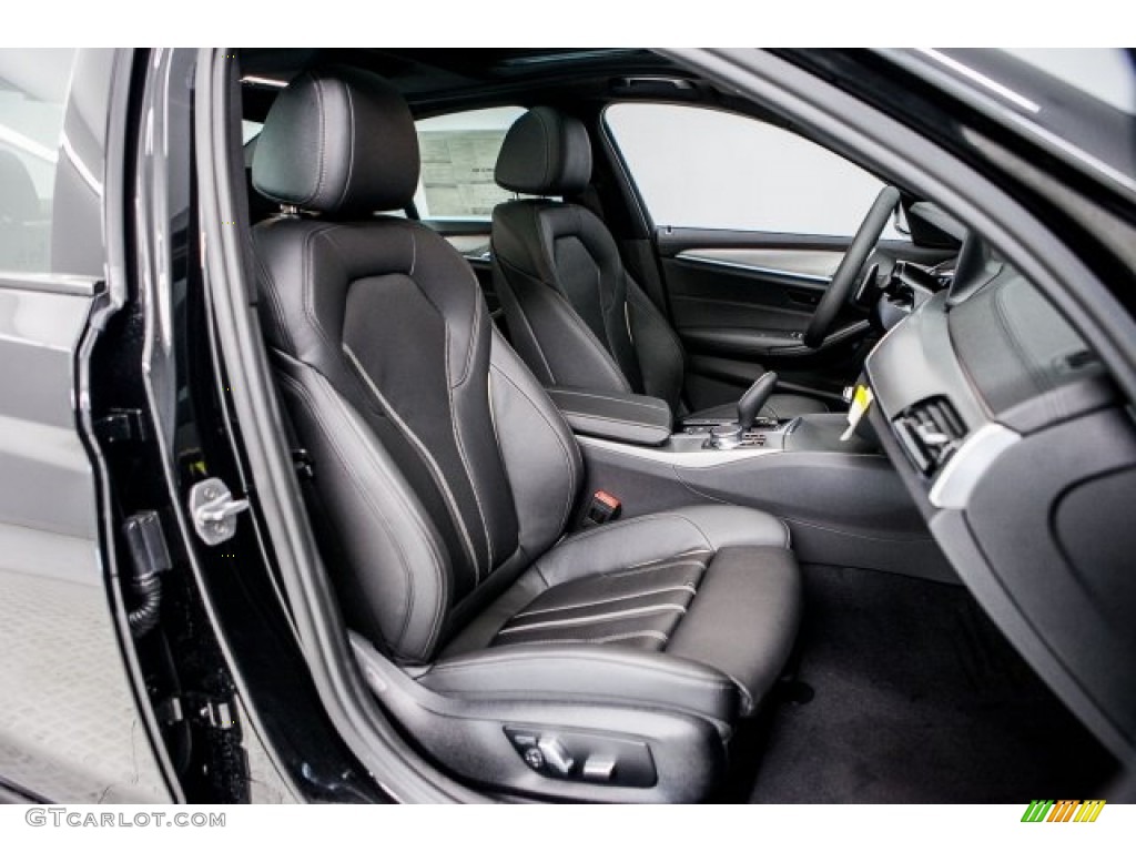2017 5 Series 530i Sedan - Black Sapphire Metallic / Black photo #2