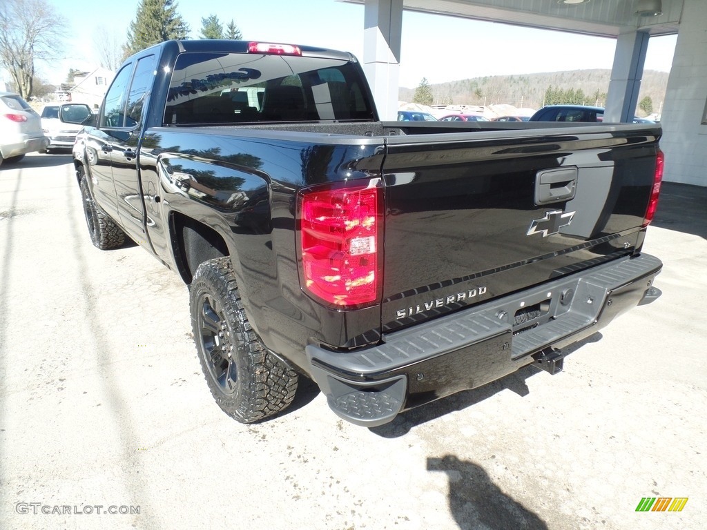 2017 Silverado 1500 LT Double Cab 4x4 - Black / Jet Black photo #7