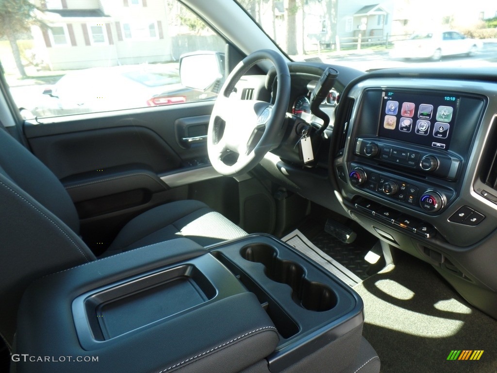 2017 Silverado 1500 LT Double Cab 4x4 - Black / Jet Black photo #55