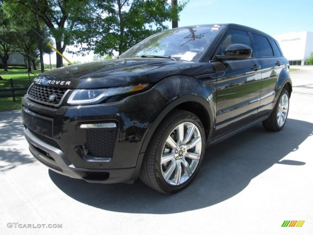 2017 Range Rover Evoque HSE Dynamic - Santorini Black Metallic / Ebony/Vintage Tan photo #10