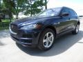 2017 Dark Sapphire Blue Jaguar F-PACE 35t AWD Premium  photo #10