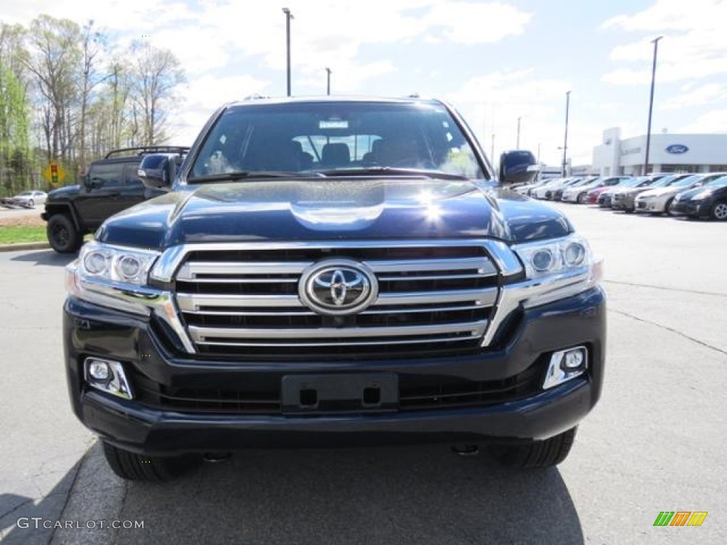 2017 Land Cruiser 4WD - Blue Onyx Pearl / Terra photo #2