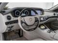 2017 Mercedes-Benz S Crystal Grey/Seashell Grey Interior Dashboard Photo
