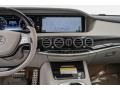 2017 Mercedes-Benz S Crystal Grey/Seashell Grey Interior Controls Photo