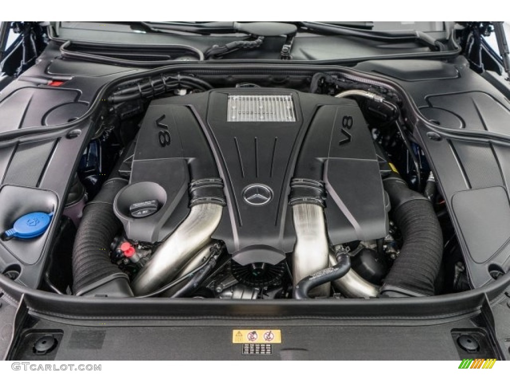 2017 Mercedes-Benz S 550 Sedan 4.7 Liter DI biturbo DOHC 32-Valve VVT V8 Engine Photo #119767421