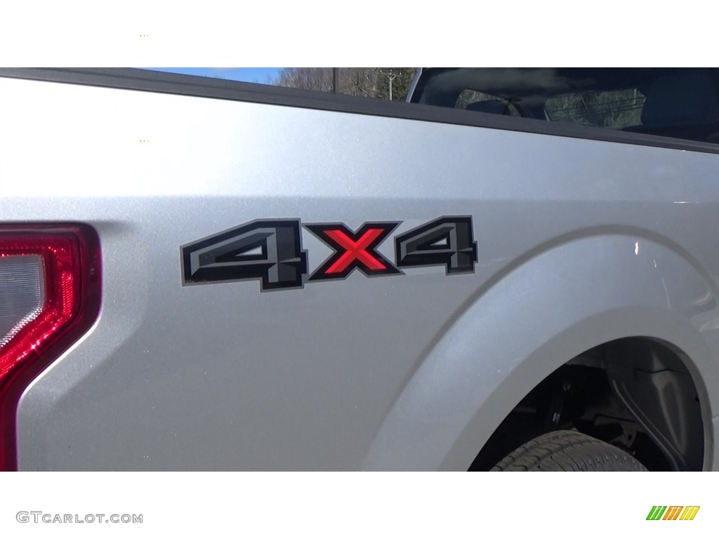 2017 F150 XL Regular Cab 4x4 - Ingot Silver / Earth Gray photo #9