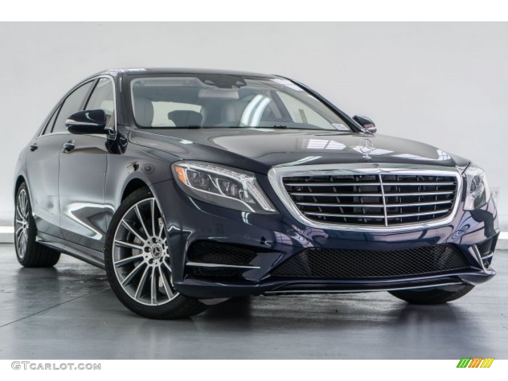 Lunar Blue Metallic 2017 Mercedes-Benz S 550 Sedan Exterior Photo #119767481