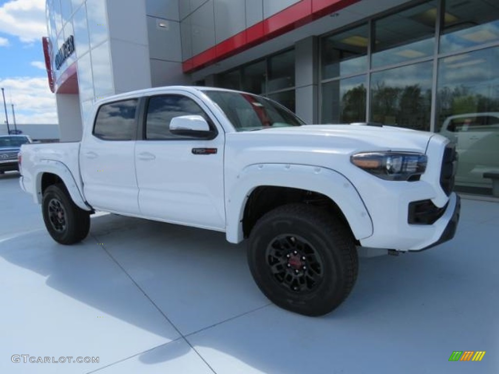 2017 Super White Toyota Tacoma Trd Pro Double Cab 4x4