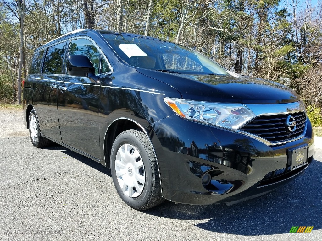 2012 Quest 3.5 S - Super Black / Beige photo #7