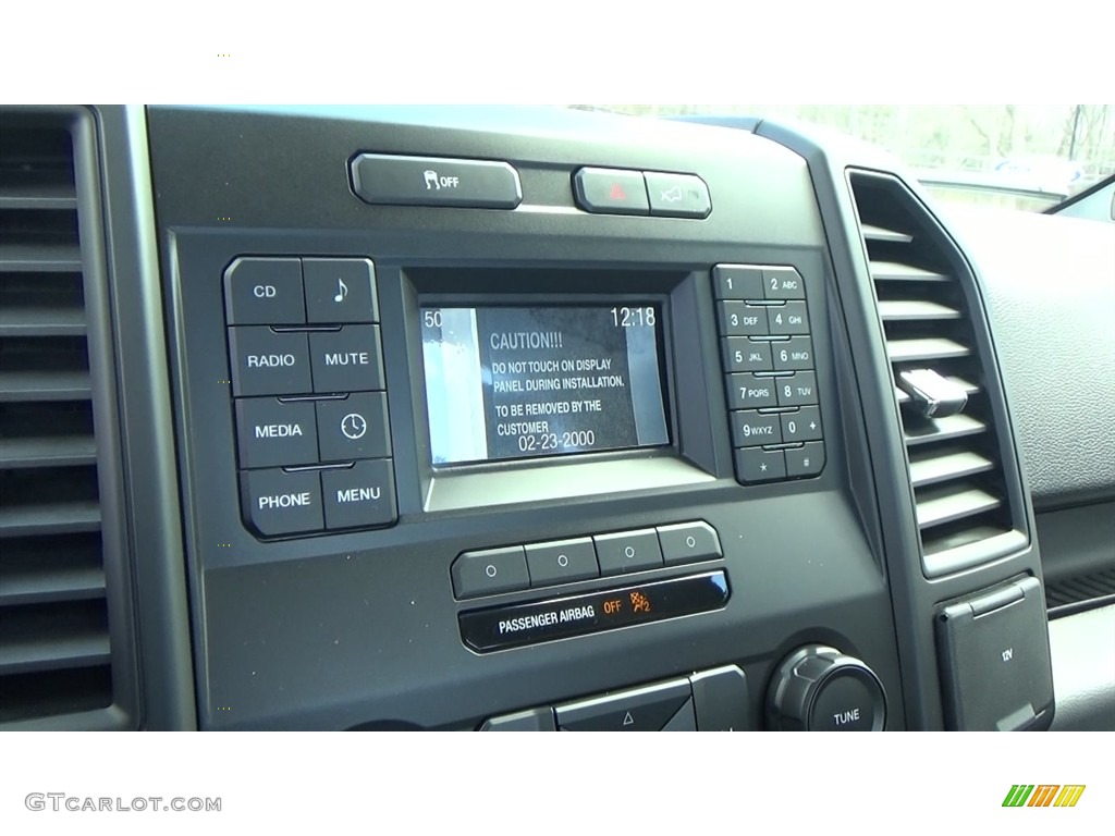 2017 F150 XL Regular Cab 4x4 - Ingot Silver / Earth Gray photo #15