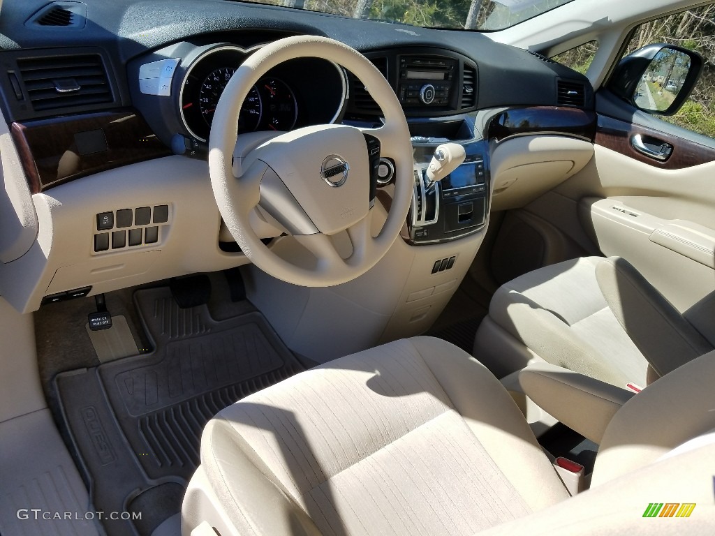 2012 Quest 3.5 S - Super Black / Beige photo #10