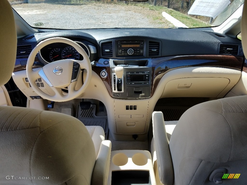 2012 Quest 3.5 S - Super Black / Beige photo #13
