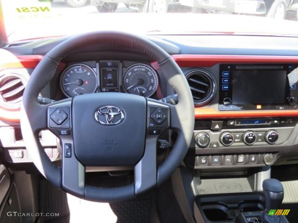 2017 Tacoma TRD Off Road Double Cab 4x4 - Inferno Orange / TRD Black/Orange photo #5