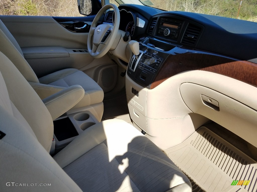 2012 Quest 3.5 S - Super Black / Beige photo #19
