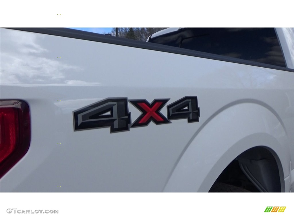 2017 F150 XLT SuperCab 4x4 - Oxford White / Earth Gray photo #9
