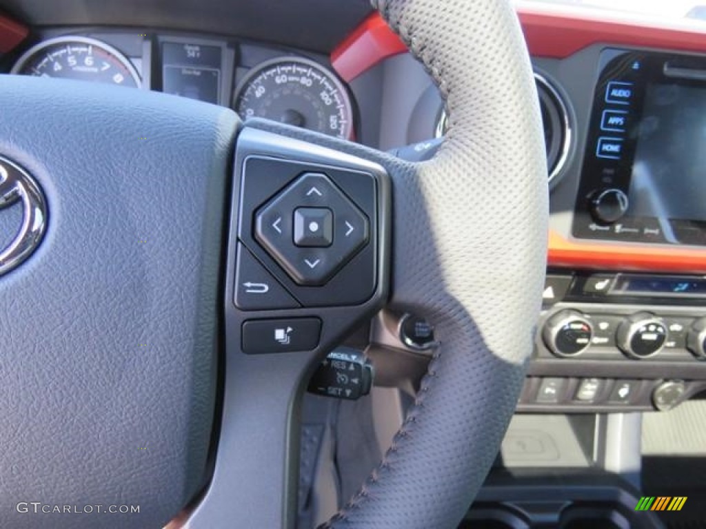 2017 Tacoma TRD Off Road Double Cab 4x4 - Inferno Orange / TRD Black/Orange photo #13