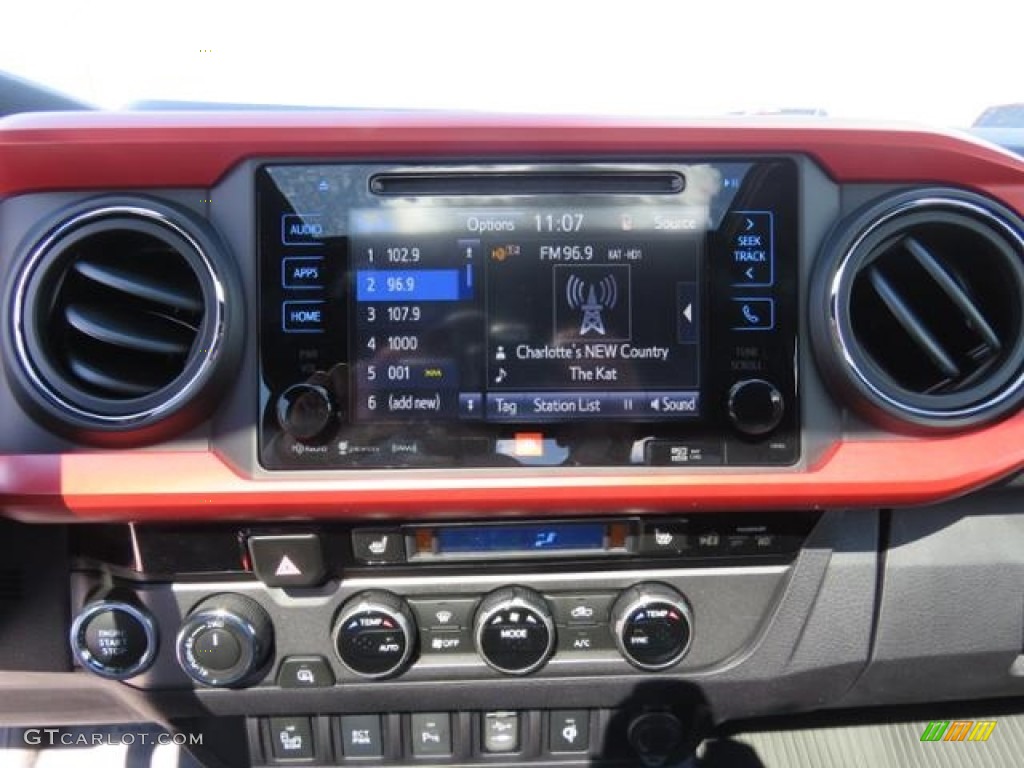 2017 Tacoma TRD Off Road Double Cab 4x4 - Inferno Orange / TRD Black/Orange photo #17