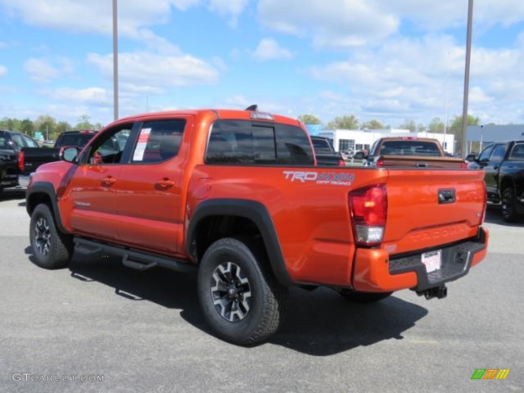 2017 Tacoma TRD Off Road Double Cab 4x4 - Inferno Orange / TRD Black/Orange photo #27