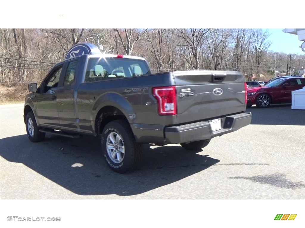 2017 F150 XL SuperCab 4x4 - Magnetic / Earth Gray photo #5