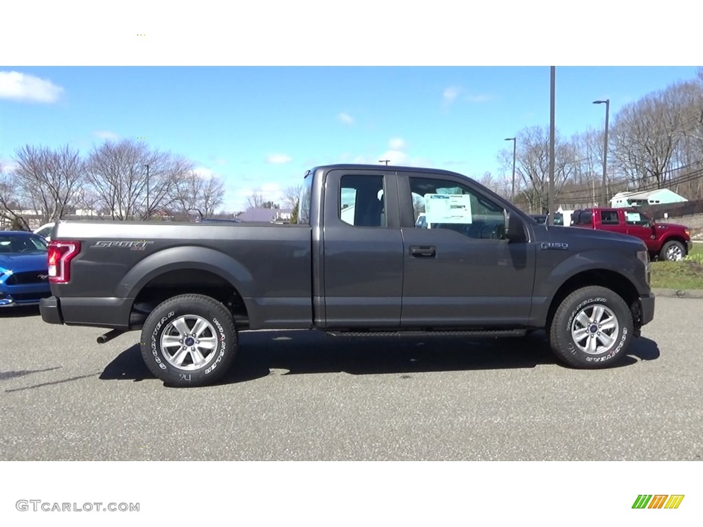 2017 F150 XL SuperCab 4x4 - Magnetic / Earth Gray photo #8
