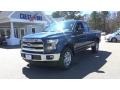 2017 Blue Jeans Ford F250 Super Duty Lariat SuperCab 4x4  photo #3