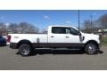 2017 Oxford White Ford F350 Super Duty Lariat Crew Cab 4x4  photo #8