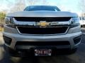 2017 Silver Ice Metallic Chevrolet Colorado WT Extended Cab 4x4  photo #2