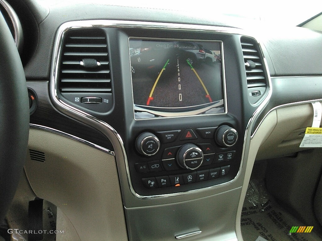 2017 Grand Cherokee Overland 4x4 - Ivory Tri-Coat / Brown/Light Frost Beige photo #9