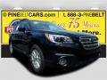 2017 Crystal Black Silica Subaru Outback 2.5i Premium  photo #1