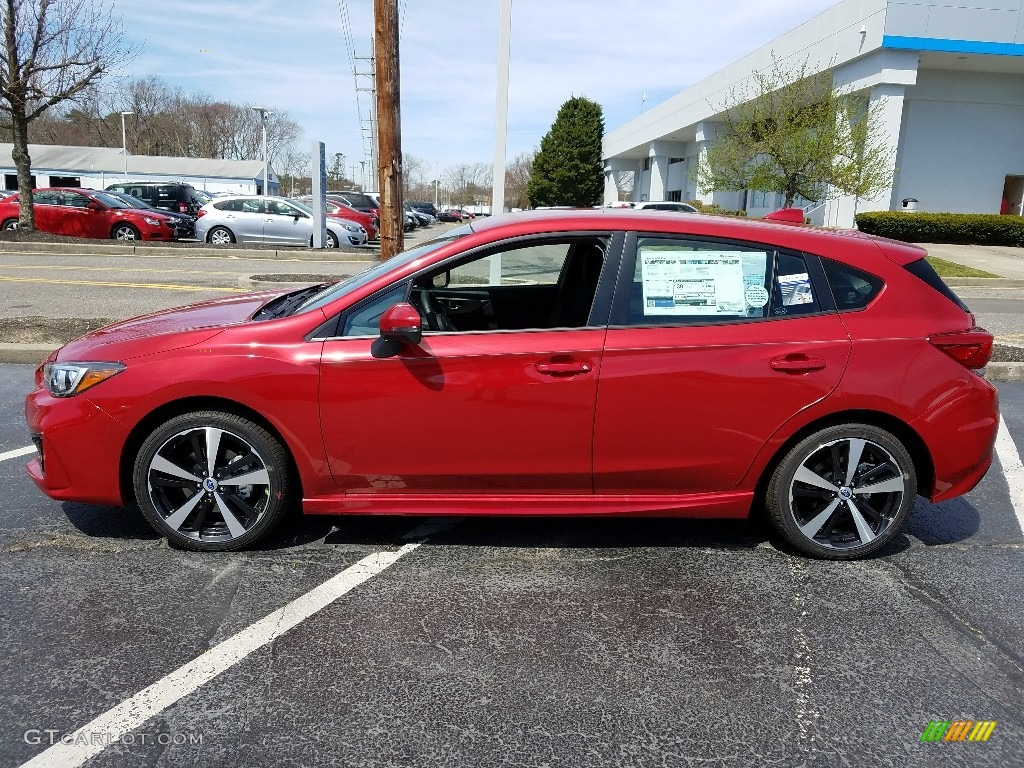 Lithium Red Pearl 2017 Subaru Impreza 2.0i Sport 5-Door Exterior Photo #119773357