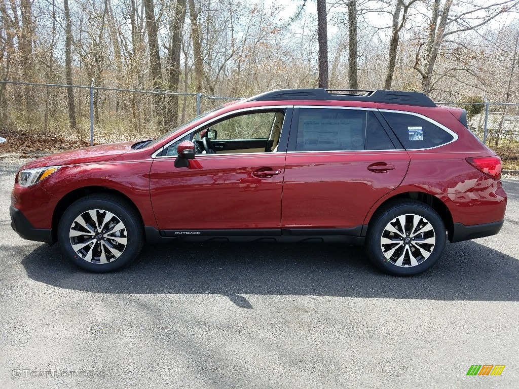 Venetian Red Pearl 2017 Subaru Outback 3.6R Limited Exterior Photo #119774203