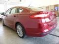 2015 Ruby Red Metallic Ford Fusion SE  photo #4