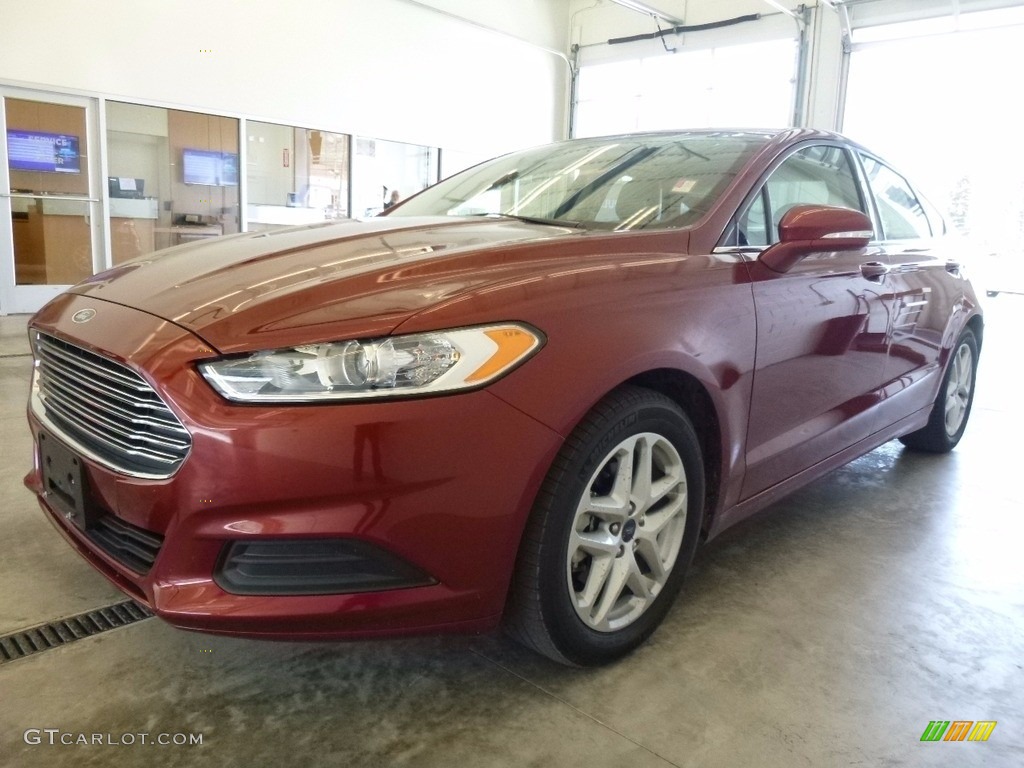 2014 Fusion SE - Sunset / Dune photo #5