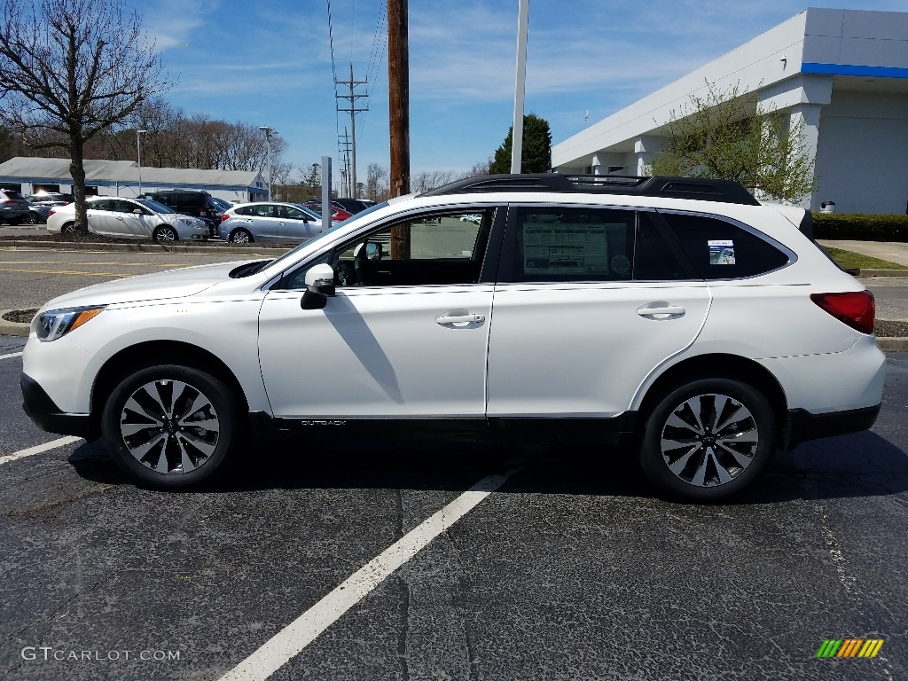 2017 Outback 2.5i Limited - Crystal White Pearl / Slate Black photo #3