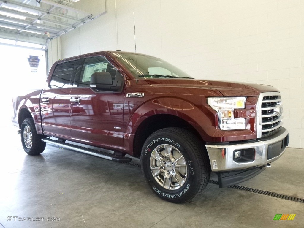 2017 F150 XLT SuperCrew 4x4 - Bronze Fire / Earth Gray photo #1