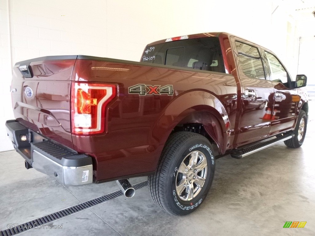 2017 F150 XLT SuperCrew 4x4 - Bronze Fire / Earth Gray photo #2