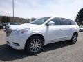 2017 White Frost Tricoat Buick Enclave Leather AWD  photo #1