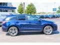 2017 Fathom Blue Pearl Acura RDX Advance AWD  photo #8