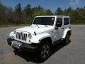 2017 Bright White Jeep Wrangler Sahara 4x4  photo #2