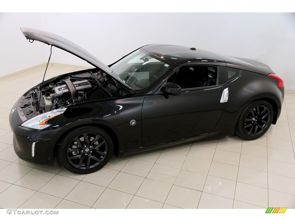 Magnetic Black 2016 Nissan 370Z Touring Coupe Exterior Photo #119779579