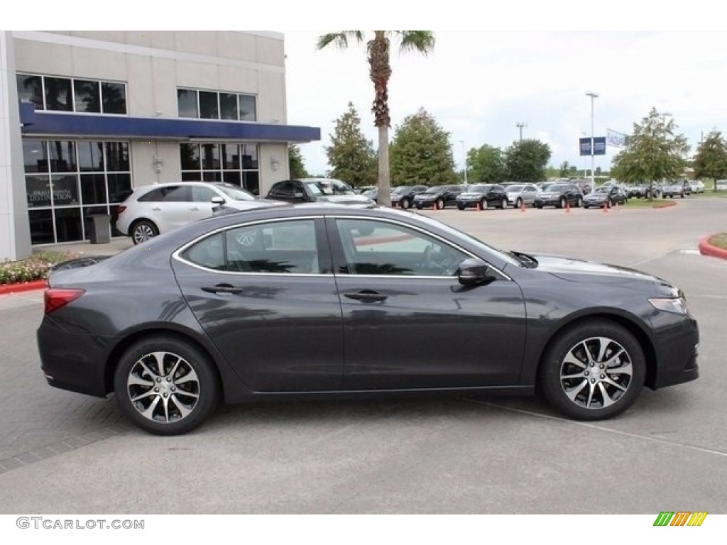 2017 TLX Sedan - Modern Steel Metallic / Graystone photo #8