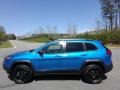 2017 Hydro Blue Pearl Jeep Cherokee Trailhawk 4x4  photo #1