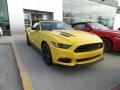 2017 Triple Yellow Ford Mustang GT California Speical Convertible  photo #1