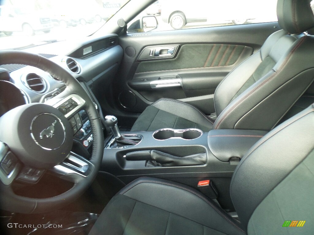 2017 Mustang GT California Speical Convertible - Triple Yellow / Ebony photo #6