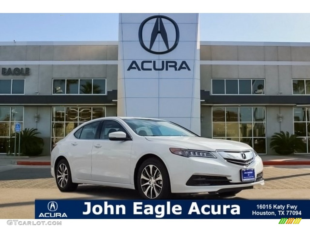 2017 TLX Sedan - Bellanova White Pearl / Graystone photo #1