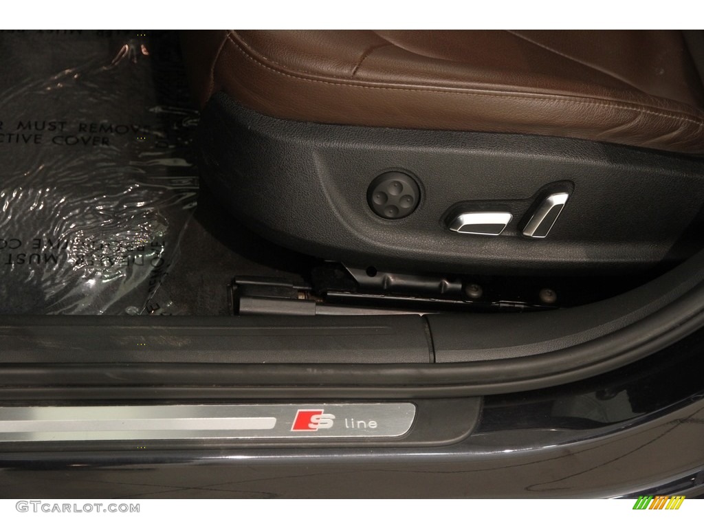 2014 A4 2.0T quattro Sedan - Moonlight Blue Metallic / Chestnut Brown/Black photo #6
